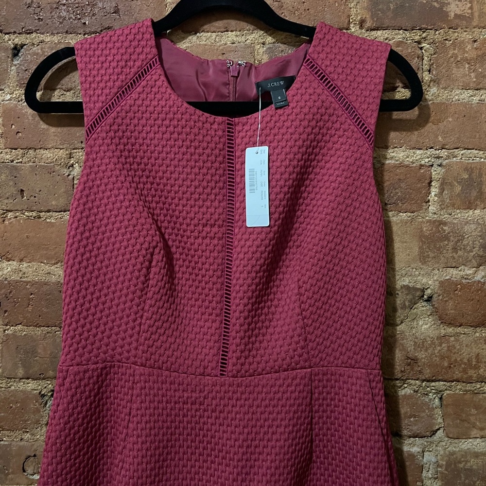 J.Crew Raspberry Shift Dress size 6 - Picture 10 of 11